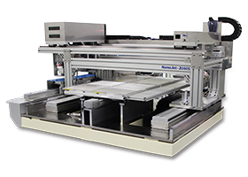 High precision trace amount dispense device. NanoJet series